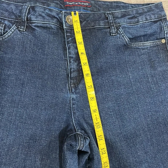 Tommy Hilfiger Classic Boot Dark Wash Denim Jeans 16R - Picture 9 of 13